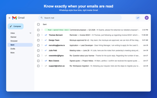 BlueTicks for Gmail screenshot