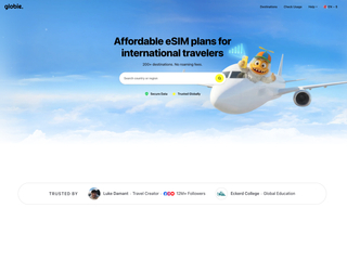 Globie : Globie eSim for International Travelers screenshot