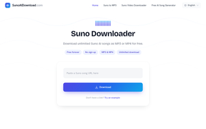 Suno Downloader screenshot