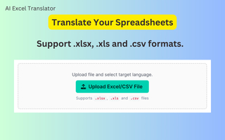 AI Excel Translator screenshot