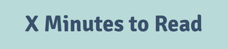 X Minutes to Read screenshot
