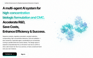Uplizd · Biologic Formulation Platform screenshot