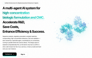 Uplizd · Biologic Formulation Platform screenshot