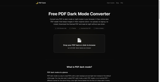 PDF Dark screenshot