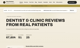 Clinic Reviews screenshot