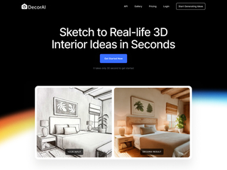 DecorAI: Generate Interior and Exterior Ideas in Seconds screenshot