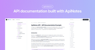 ApiNotes screenshot