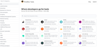 FindDevTools screenshot