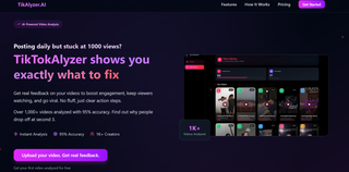 TikTokAlyzer.AI screenshot