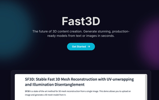 Fast3D - Revolutionizing 3D Content Creation screenshot