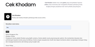 Cek Khodam screenshot