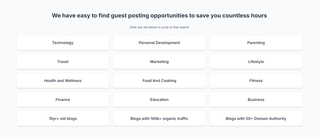 Places to Guest Post screenshot