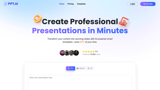 PPT AI screenshot