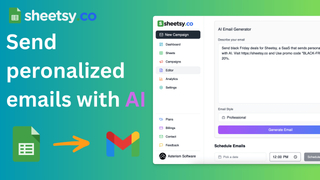 Sheetsy screenshot