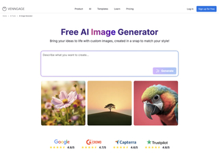 AI Image Generator : Go from concept to custom AI-generated images in just a few clicks. screenshot