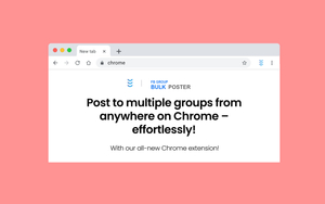 FB Group Bulk Poster screenshot