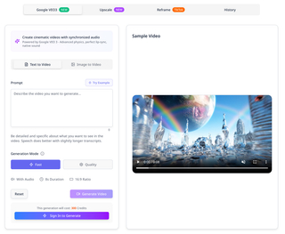 Plexigen AI - AI Video Generator with Sound screenshot