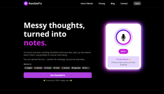 RambleFix screenshot
