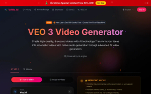 VEO 3 Video Generator screenshot