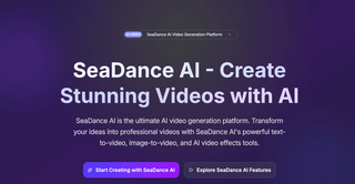 Seadance 2.0 AI Video Generator screenshot