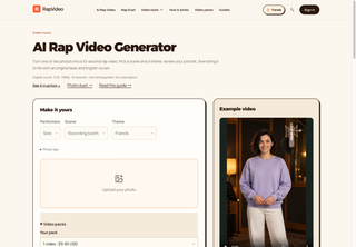 RapVideo screenshot