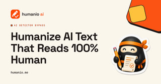 Humanio: AI Text Humanizer to Pass AI Detectors screenshot