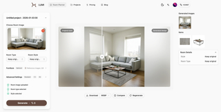 LUMI room planner screenshot
