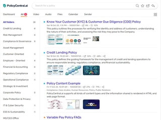 PolicyCentral.ai screenshot