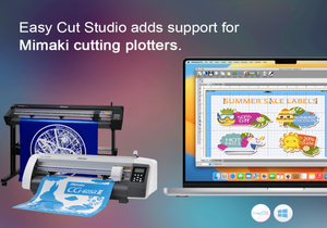 Easy Cut Studio adds support for Mimaki cutting plotters. screenshot