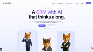 Chatlis CRM screenshot