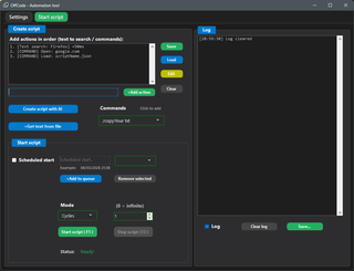 OffCode Automation tool | AI Powered screenshot