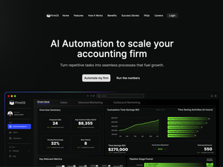 FirmOS : AI-Powered Automation for Accounting Firms screenshot