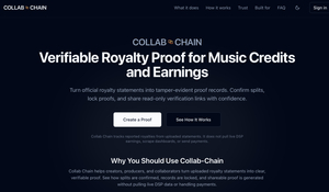 Collab Chain screenshot