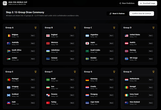 2026 FIFA World Cup Simulator screenshot