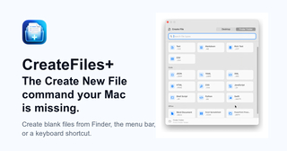 CreateFiles+ screenshot