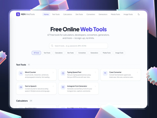MZift Webtools screenshot