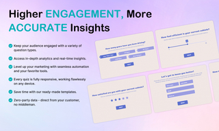 Quizify.io: Quiz builder for Lead Generation and Audience Engagement screenshot