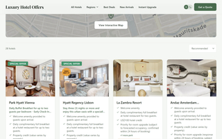 Luxury Hotel Offers screenshot