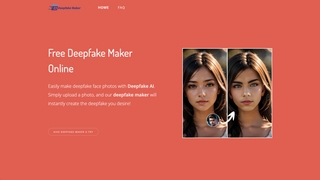 DeepFake Maker Online Free Tool screenshot
