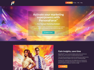 PersonaForce: Create and chat with AI buyer personas for smarter marketing screenshot