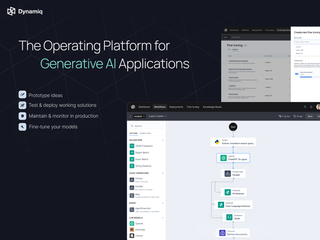 Dynamiq | The Operating Platform for GenAI Applications screenshot