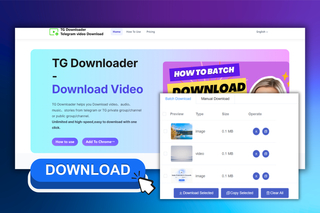 Telegram Video Downloader screenshot