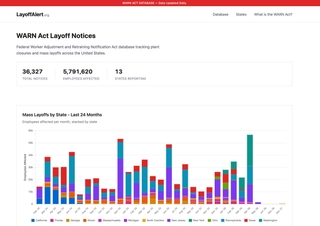 LayoffAlert screenshot