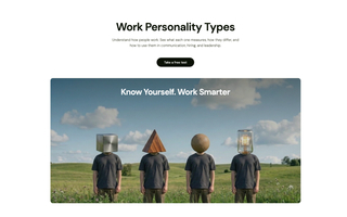 Work Personalities screenshot