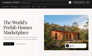 Prefabfind screenshot