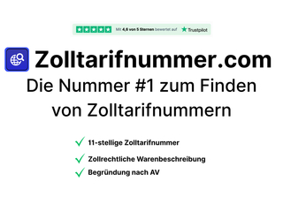 Zolltarifnummer.com : Find and verify the right 11-digit German customs tariff number screenshot