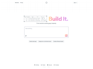 Srcbook: The best AI website builder screenshot