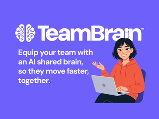 TeamBrain : Shared workspace for AI teams screenshot