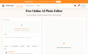 AI Photo Editor screenshot