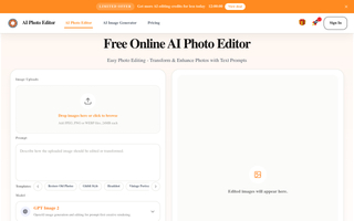 AI Photo Editor screenshot